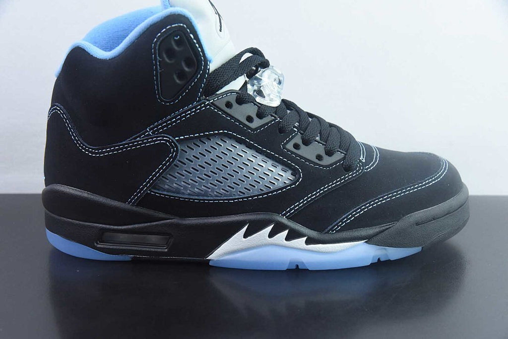 AXR JORDXN 5 “BLACK/UNIVERSITY BLUE”